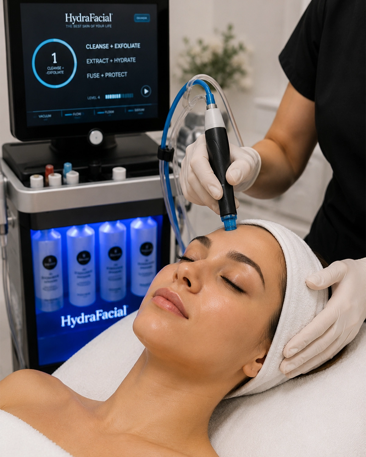 Hydrofacial tretman lica u salonu Elena Beauty